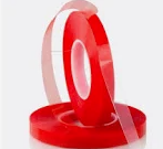 Red Double Sided Tape 25mm width